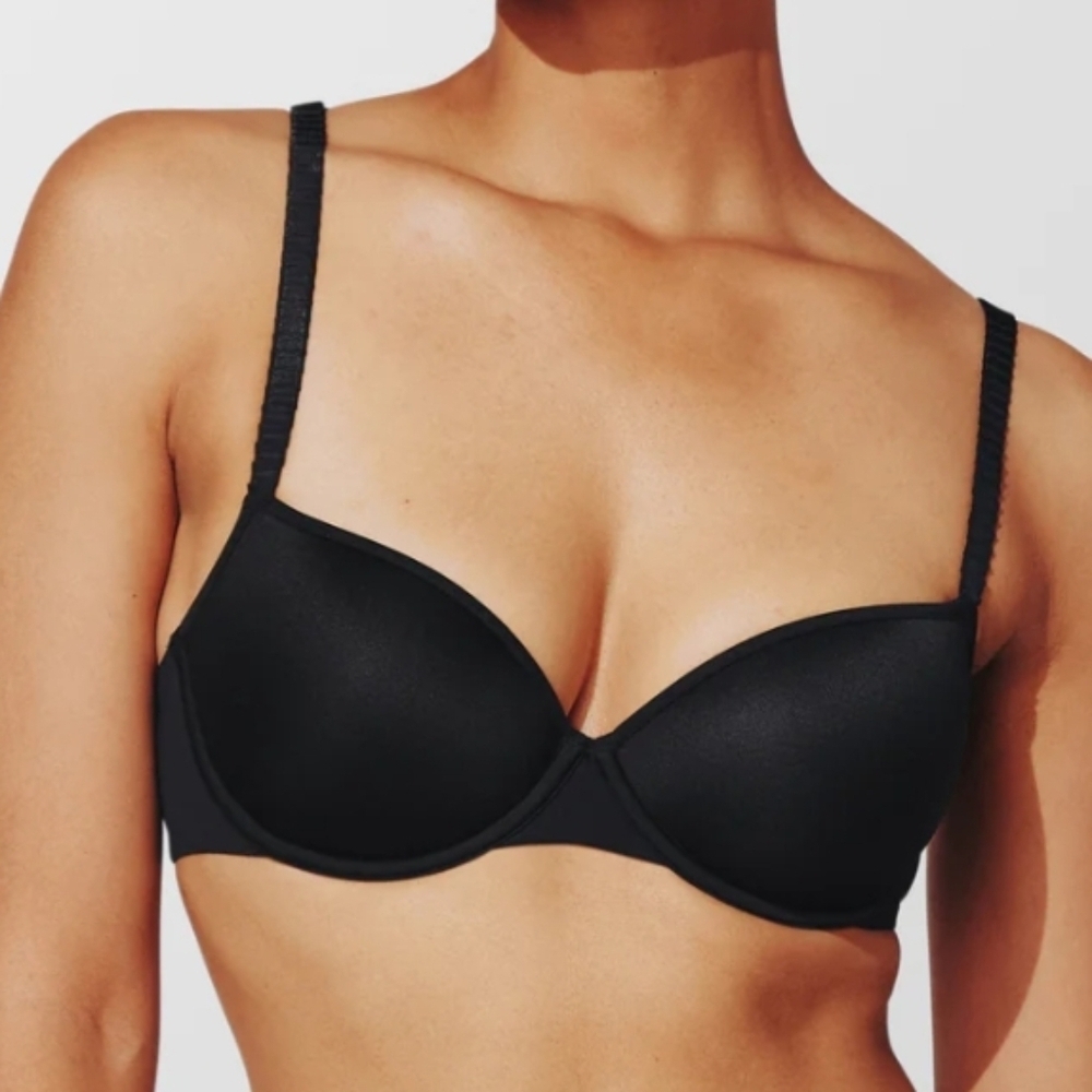 Thirdlove 24/7 Classic Tee Shirt Bra Black 44C